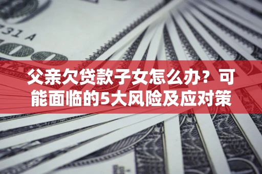 武汉父亲欠贷款子女怎么办?可能面临的5大风险及应对策略 武汉父亲欠贷款子女怎么办?可能面临的5大风险及应对策略
