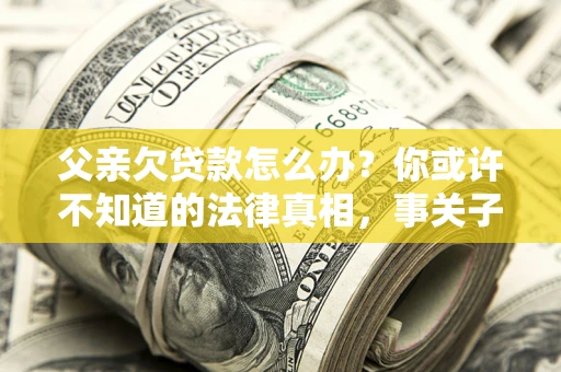 武汉父亲欠贷款怎么办？你或许不知道的法律真相，事关子女未来