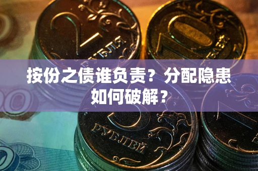 武汉按份之债谁负责？分配隐患如何破解？