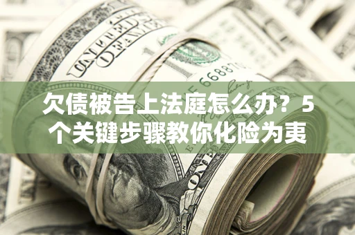 武汉欠债被告上法庭怎么办？5个关键步骤教你化险为夷